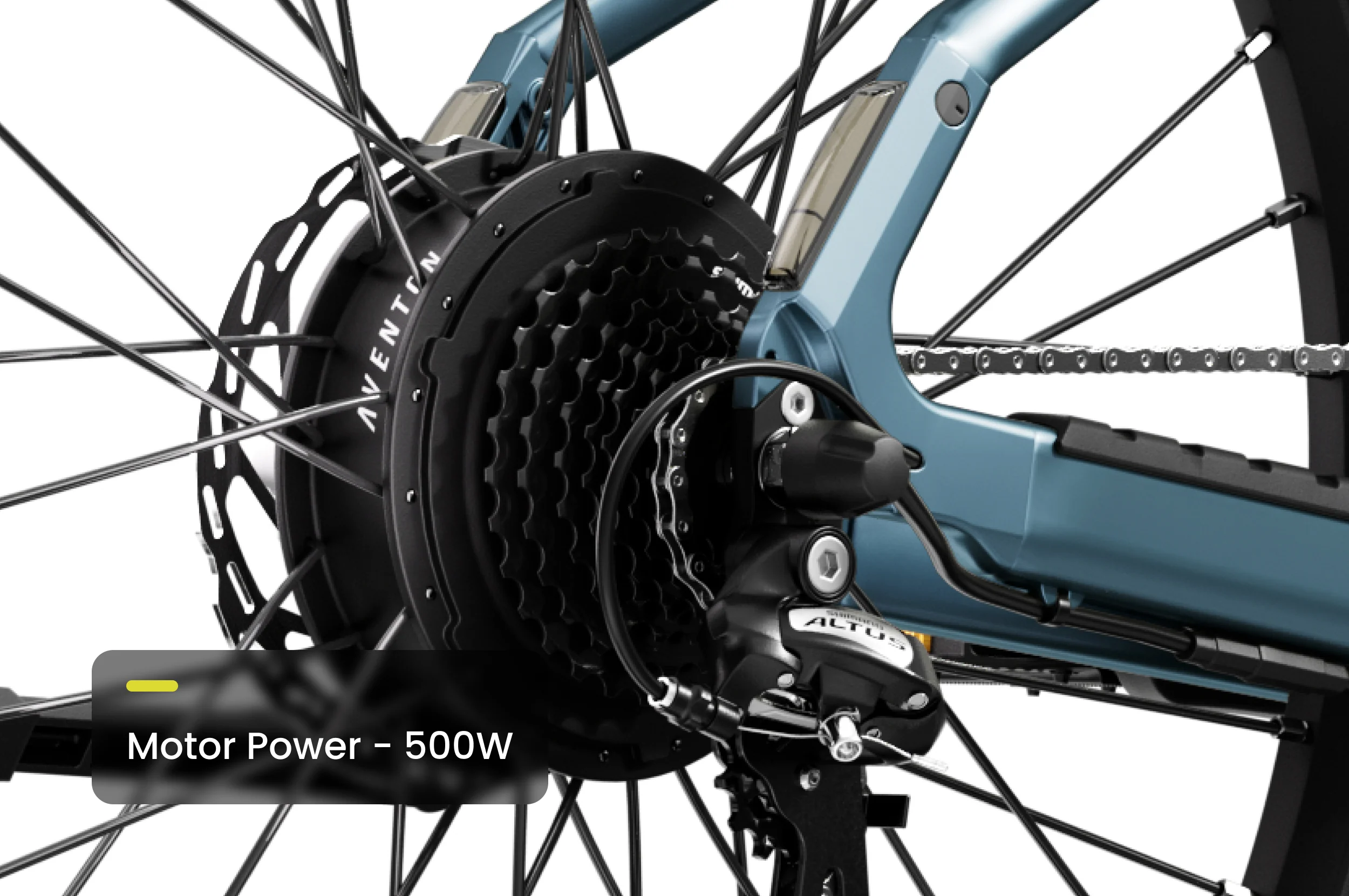 Pace 4 Step-Through Ebike (Free Rack and Fender) - Image 14